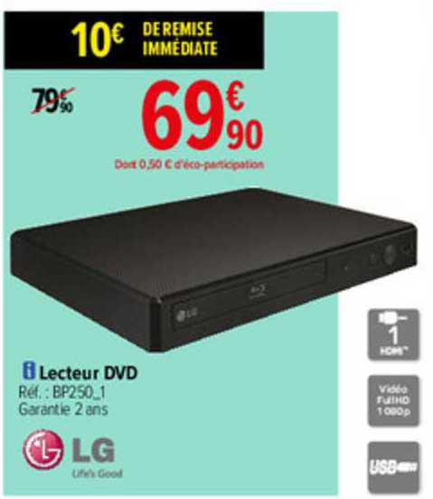 lecteur dvd lg