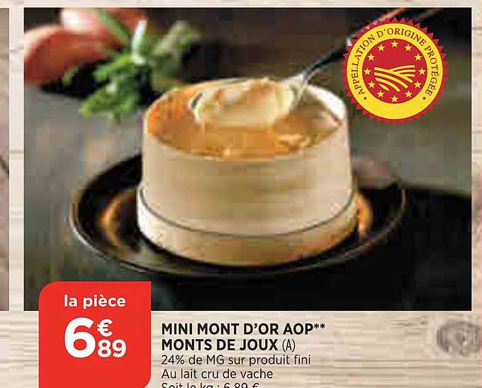 mini mont d'or aop monts de joux