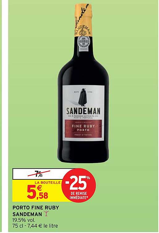 Porto Fine Ruby Sandeman