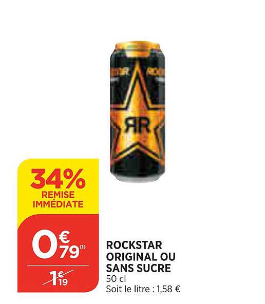 Rockstar Original Ou Sans Sucre