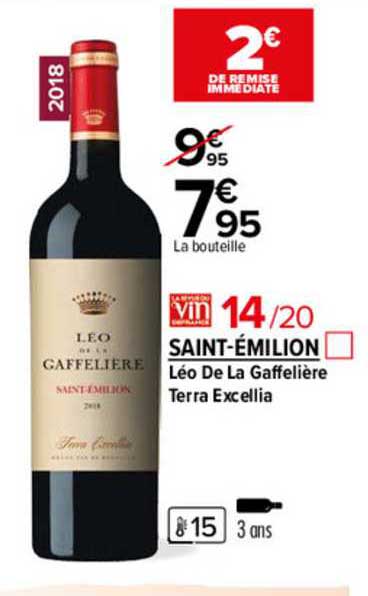 saint-émillion léo de la gaffelière terra excellia