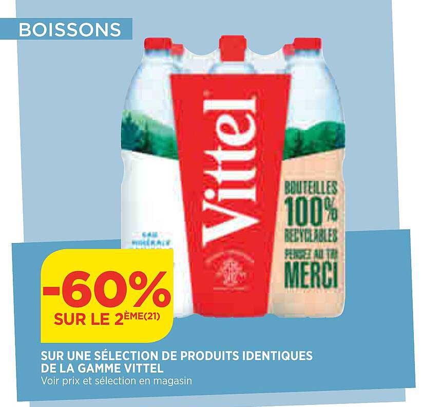 Sélection De Produits Identiques De La Gamme Vittel