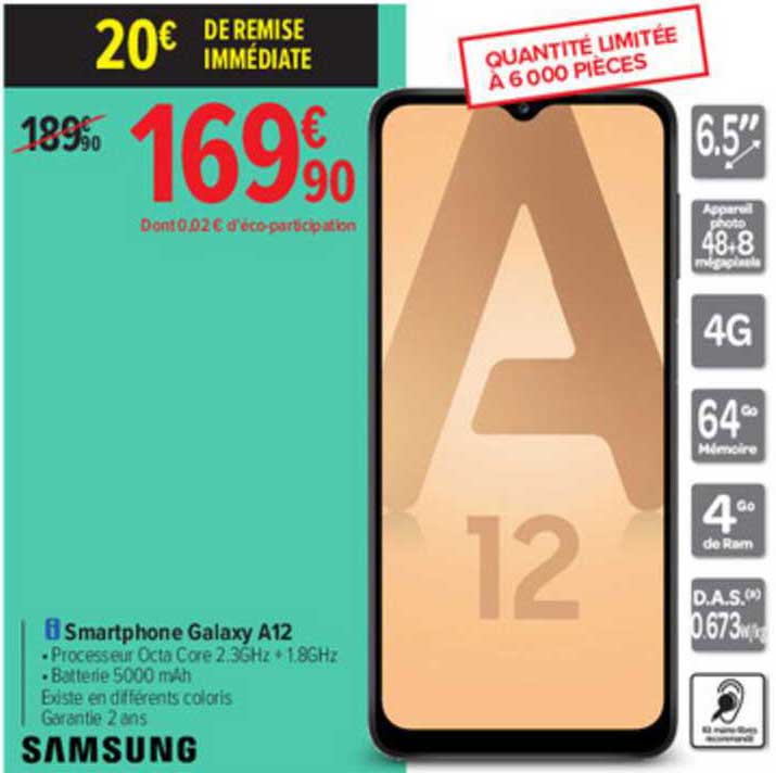 smartphone galaxy a12 samsung