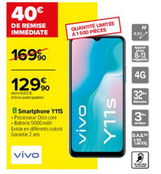 Smartphone Y11s Vivo