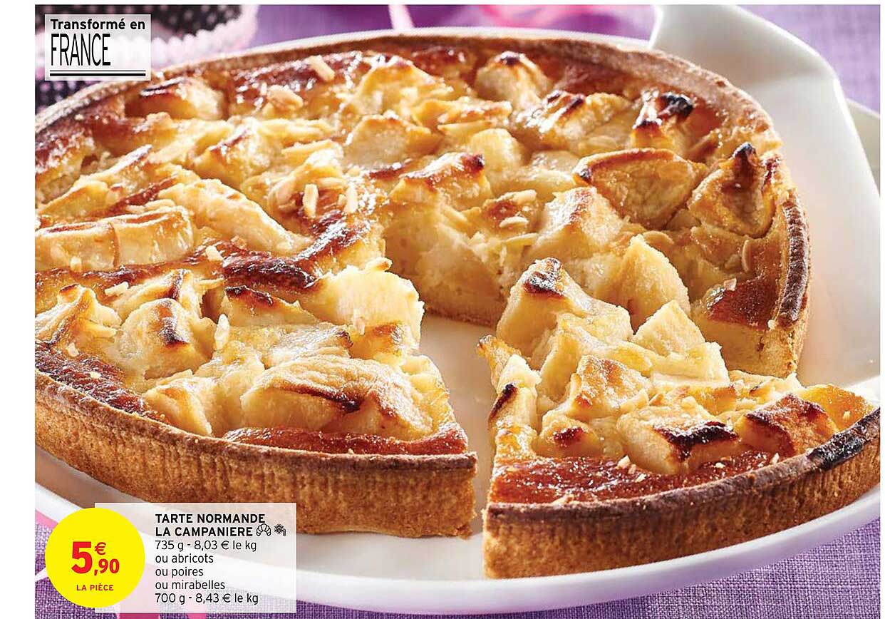 tarte normande la campanière