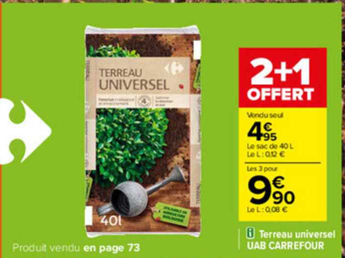 terreau unversel uab carrefour