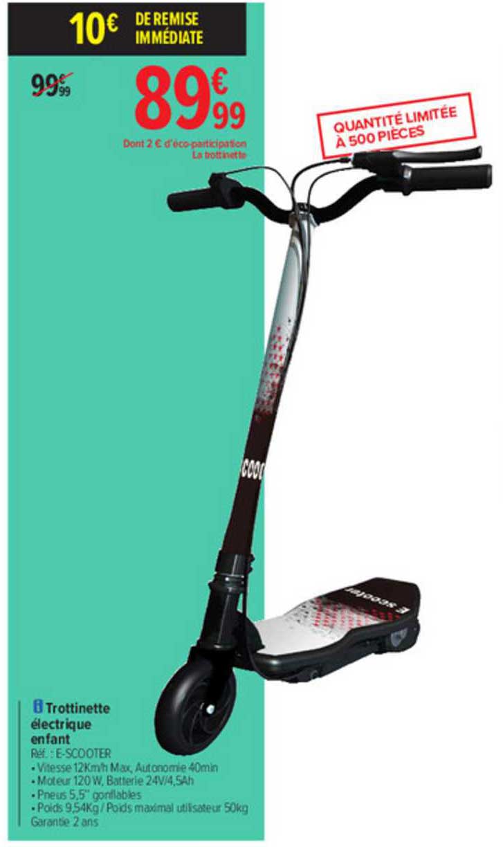 Trottinette électrique Enfant