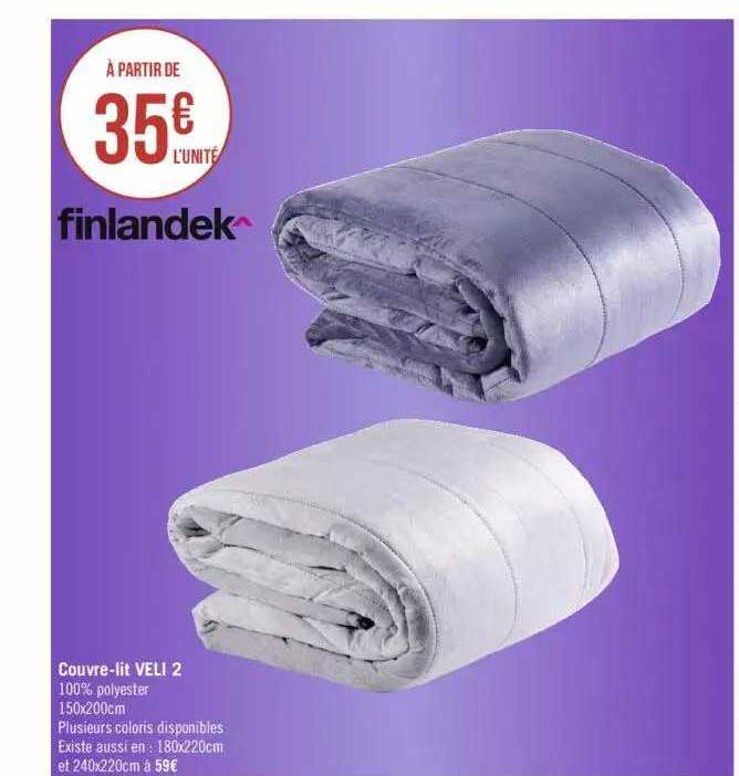 couvre-lit veli 2 finlandek