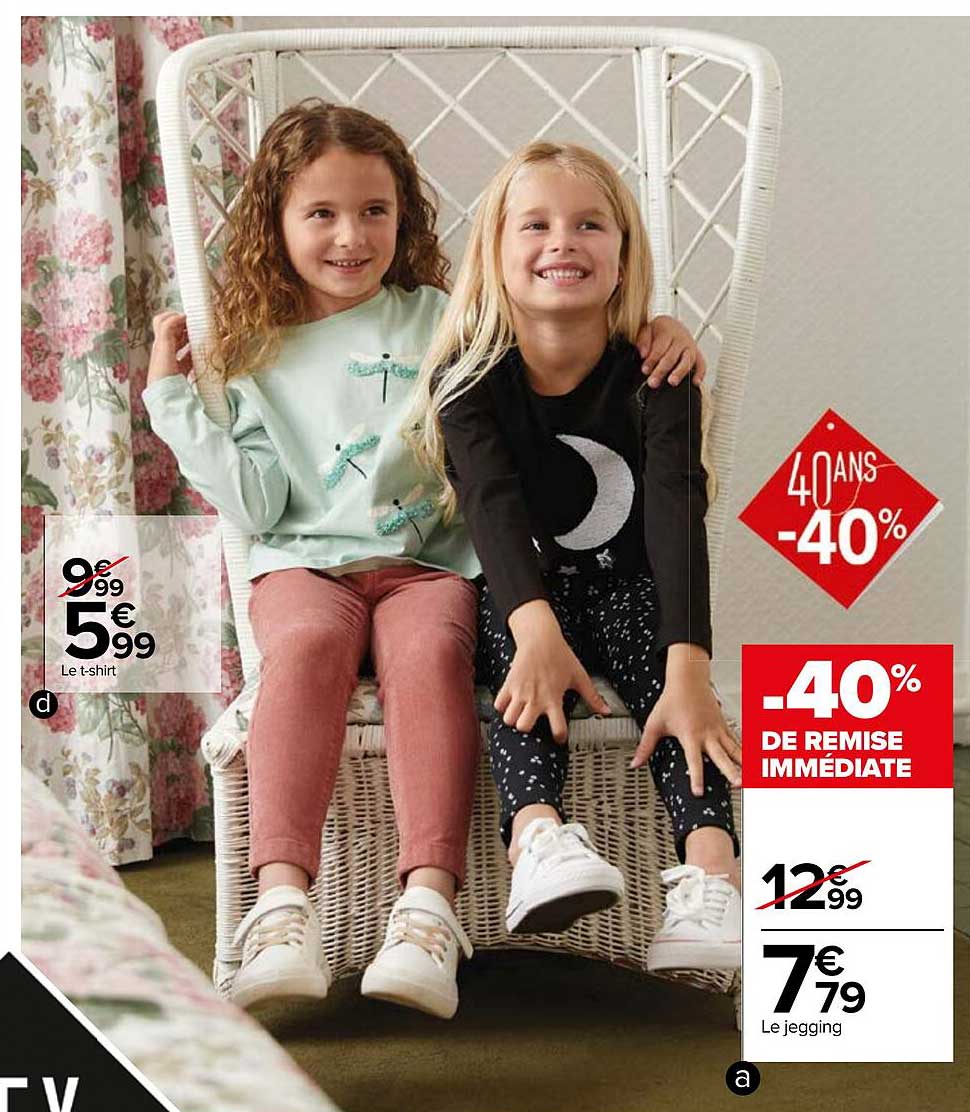 le t-shirt, le jogging