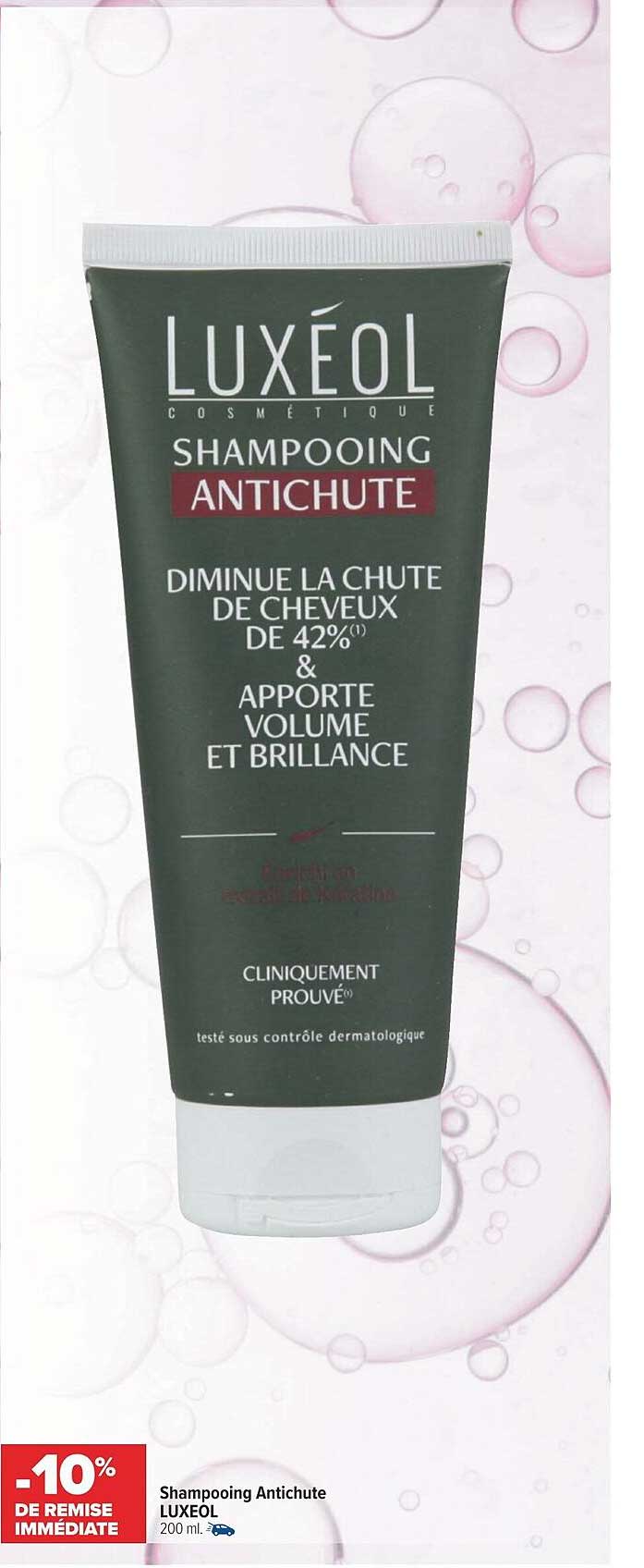 shampooing antichute luxéol