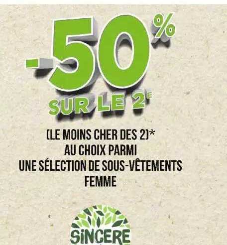sous-vêtements femme sincère