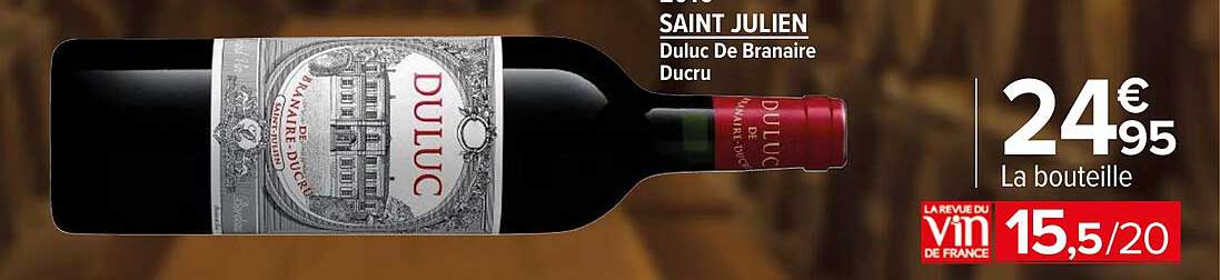 2016 saint julien duluc de branaire ducru
