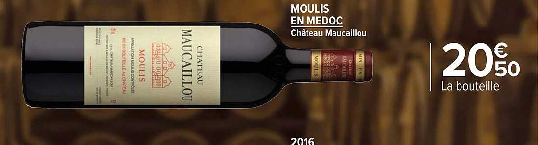 2018 moulis en médoc château maucaillou
