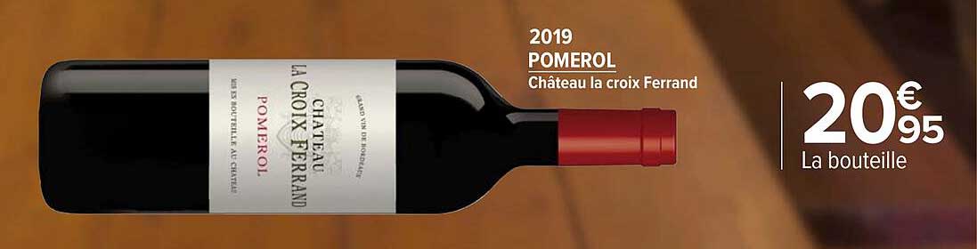 2019 pomerol château la croix ferrand