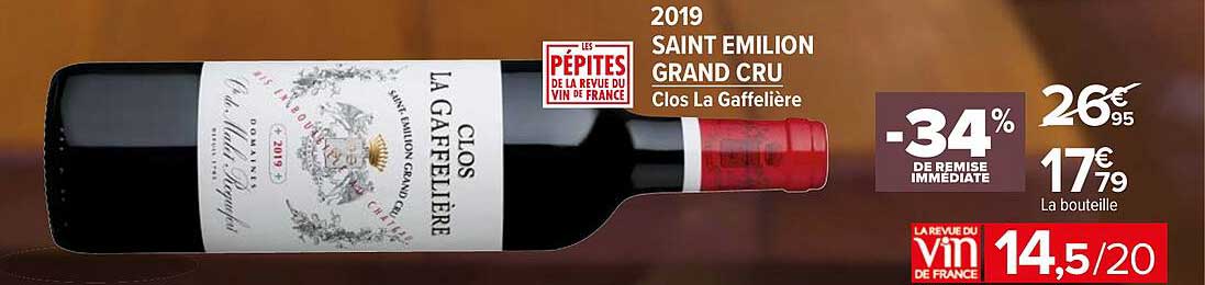 2019 saint émilion grand cru clos la gaffelière