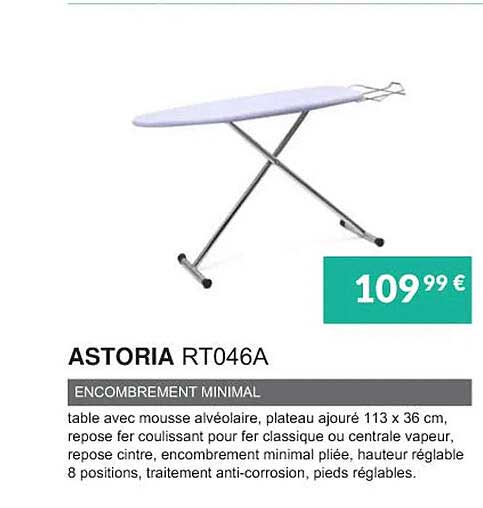 astoria rt046a encombrement minimal