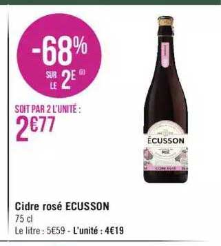 Cidre Rosé écusson