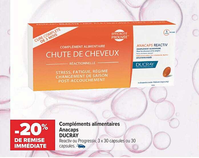 compléments alimentaires anacaps ducray