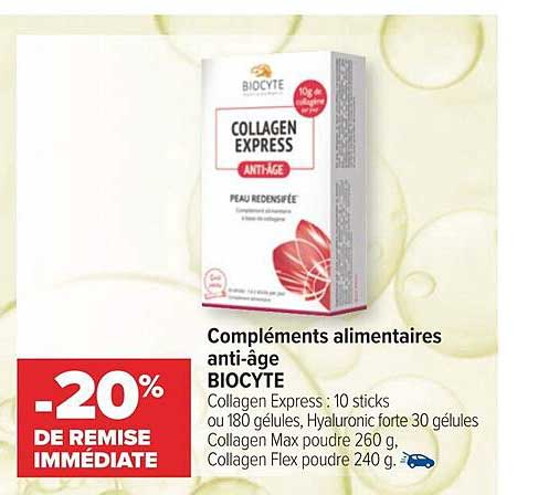 compléments alimentaires anti-âge biocyte