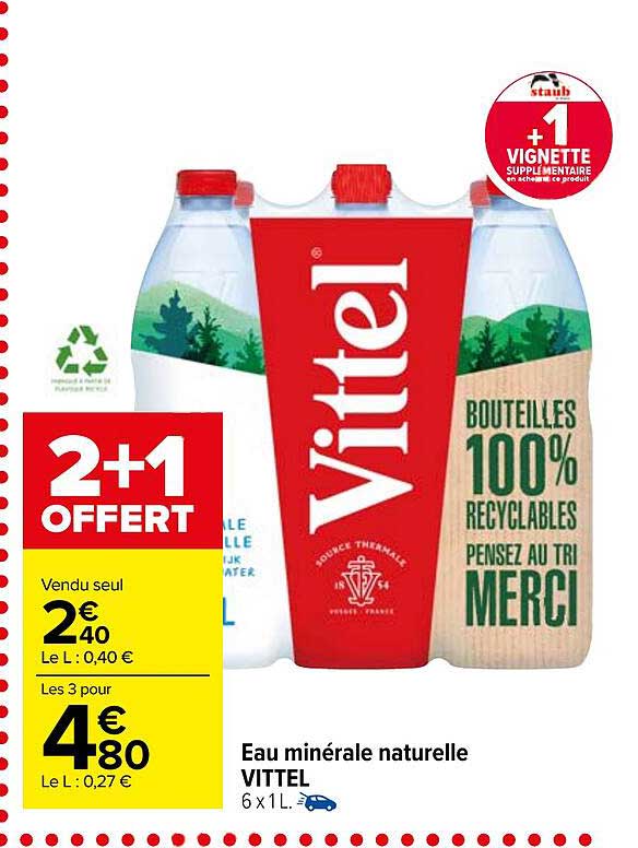Eau Minérale Naturelle Vittel