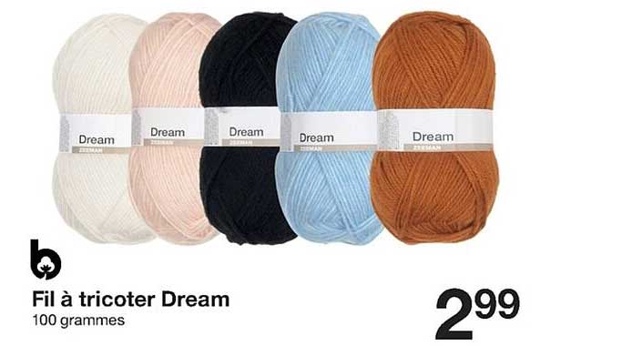 fil à tricoter dream