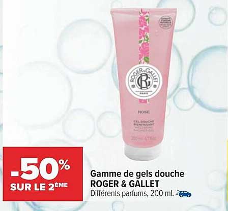 Gamme De Gels Douche Roger & Gallet
