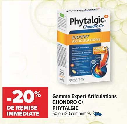 gamme expert articulations chondro c+ phytalgic