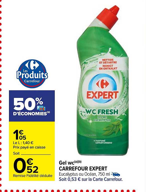 Gel Wc Carrefour Expert