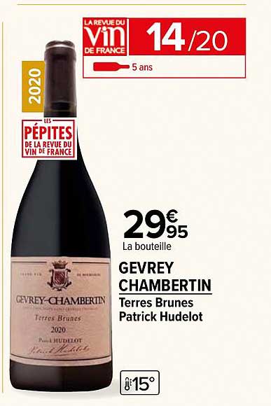gevrey chambertin terres brunes patrick hudelot