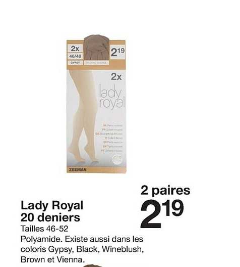 lady royal 20 derniers
