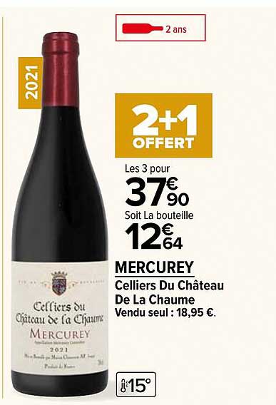 mercurey celliers du château de la chaume