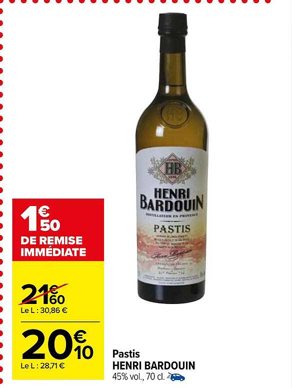 pastis henri bardouin
