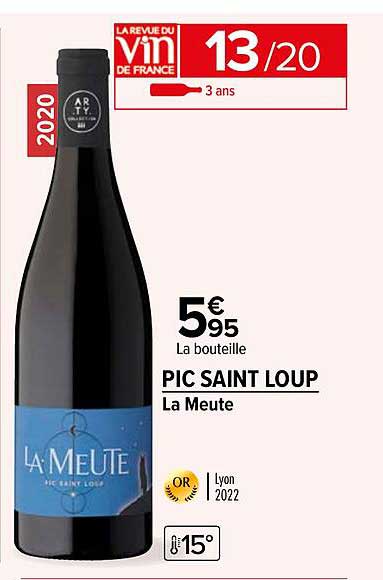 pic saint loup la meute