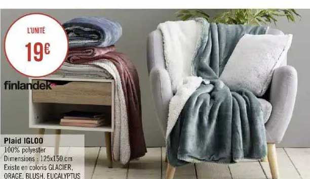 Plaid Igloo Finlandek