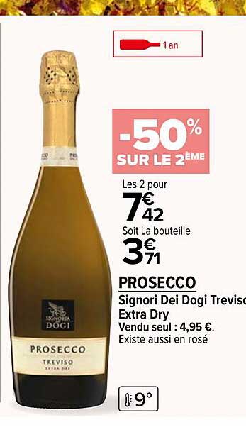 prosecco signori dei dogi treviso extra dry