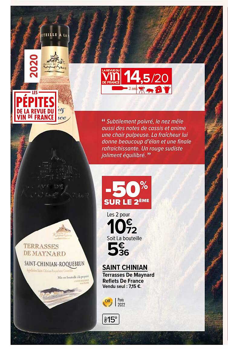 saint chinian terrasses de maynard reflets de france