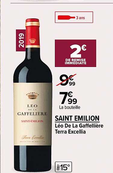saint émilion léo de la gaffellière terra excellia