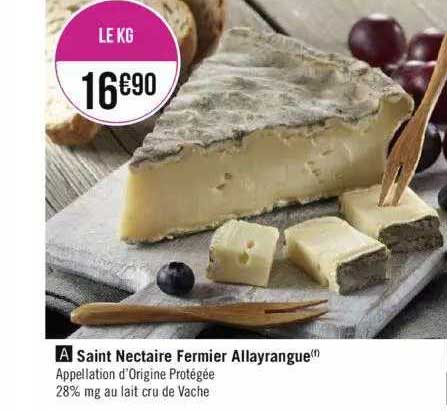 saint nectaire fermier allayrangue