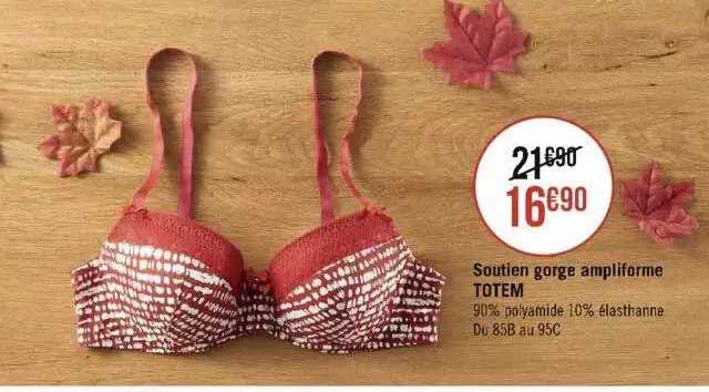 soutien gorge ampliforme totem