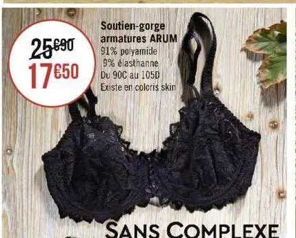 soutien-gorge armatures arum