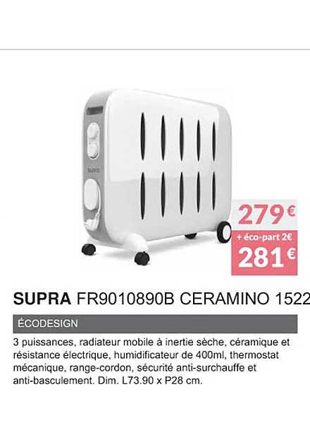 supra fr9010890b ceramino 1522 écodesign