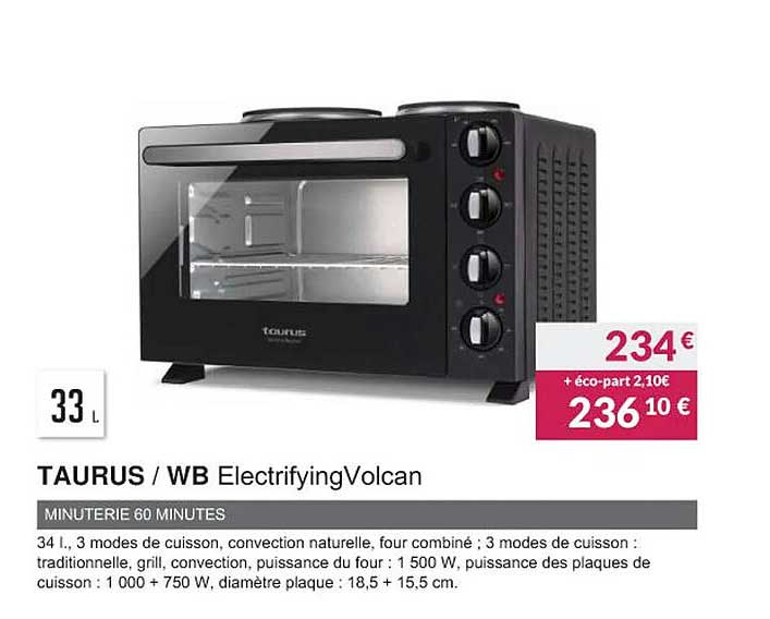 taurus-wb electrifyingVolcan minuterie 60 minutes