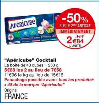 "apéricube" Cocktail
