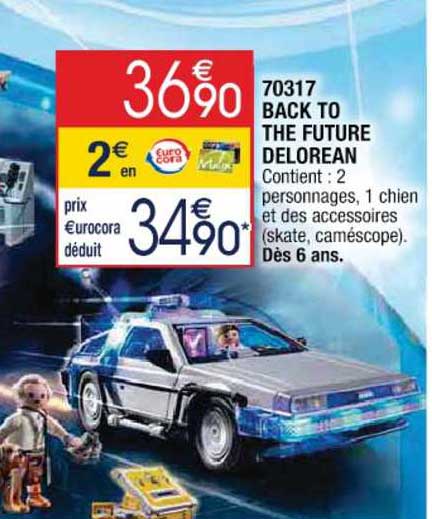 70317 - back to the furure delorean
