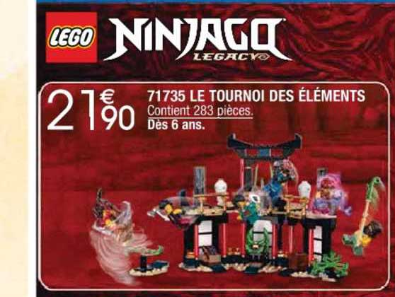 71735 - le tournoi des éléments lego ninjago