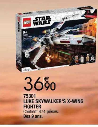 75301 - luke skywalker's x-wing fighter