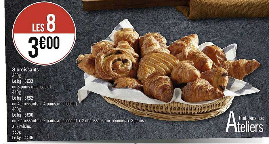 8 Croissants
