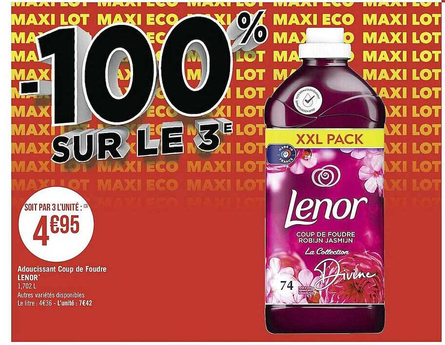 Adoucissant Coup De Foudre Lenor