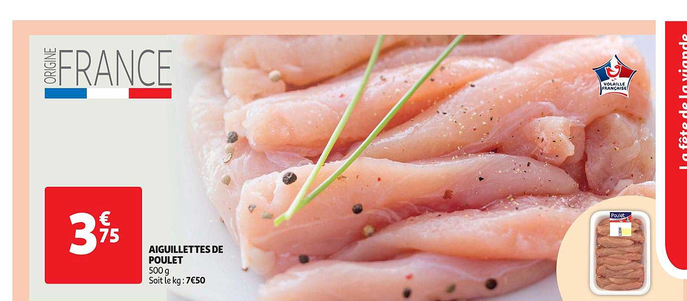 Aiguillettes De Poulet
