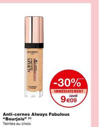 anti-cernes always fabulous "bourjois"